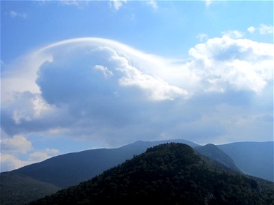 Clouds Over Rolling Mountains photo