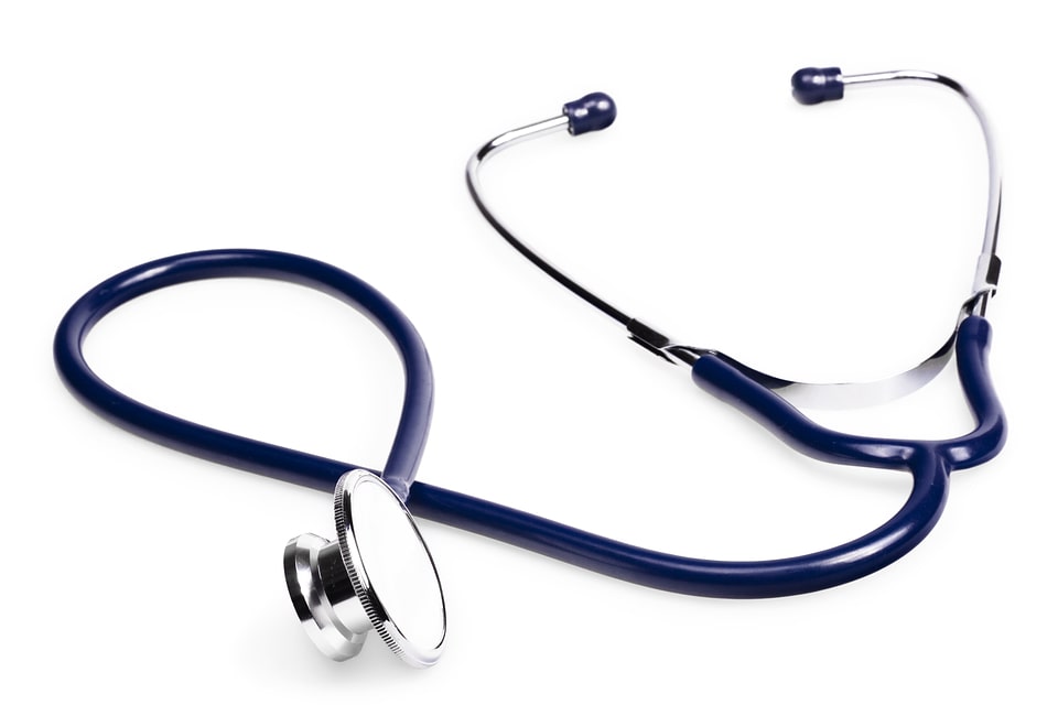 Stethoscope on White Background
