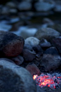 Campfire Embers photo