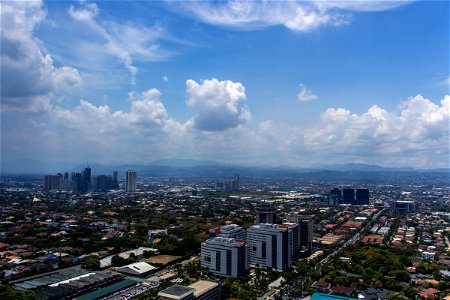 Urban Area In Manila In The Philippines photo