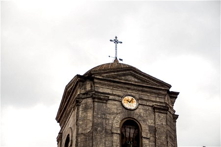 Church Bell Tower In Manila photo