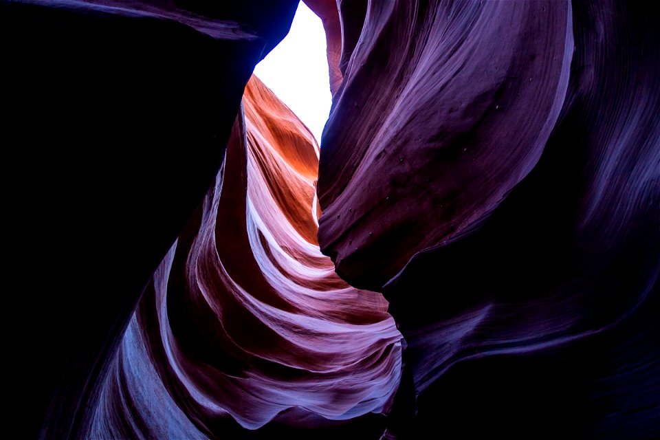 Textured Folds Of Antelope Canyon Corridors