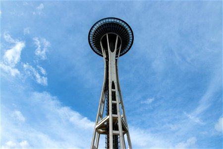 Space Needle Tower Against Sky