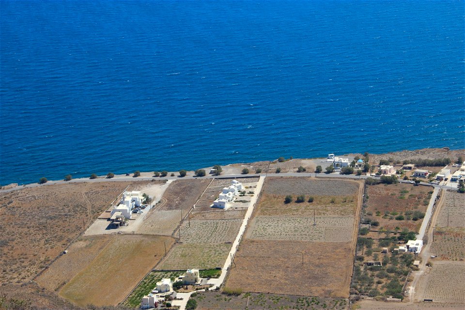 Coastal Plains With Scattered Buildings photo