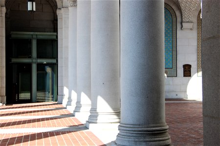 Columns At Government Building photo