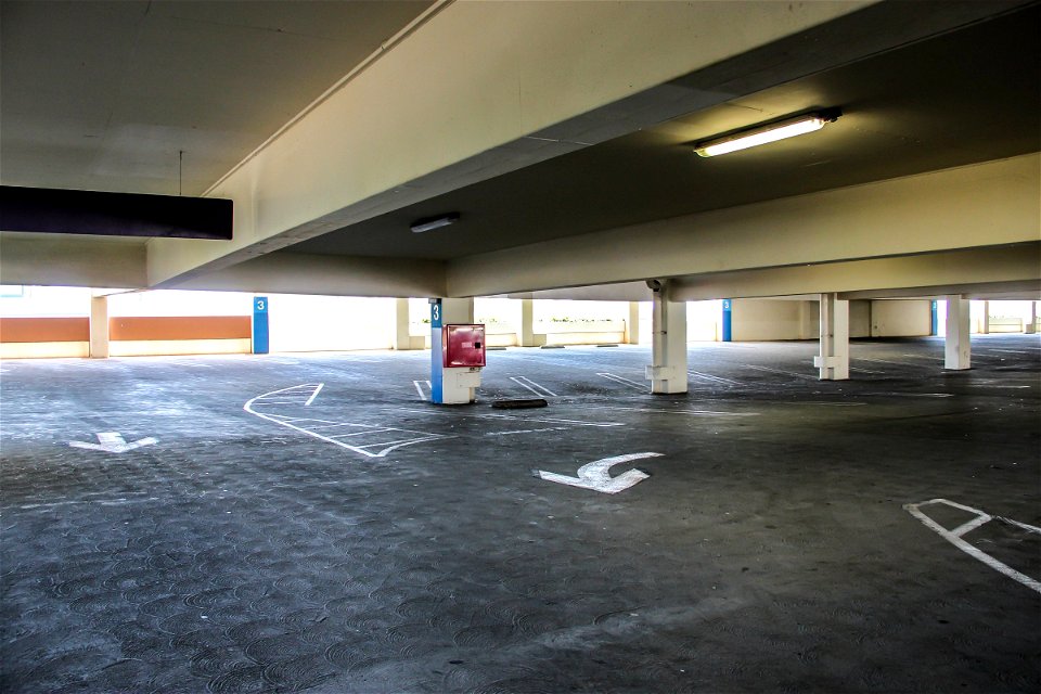 Empty Parking Facility