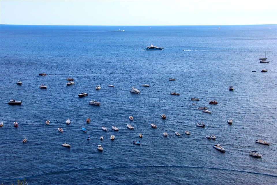 Ships And Boats In Ocean photo