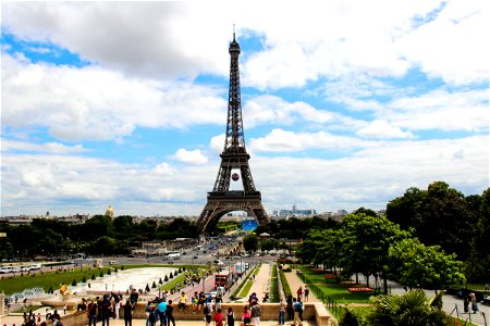 Eiffel Tower In Paris photo