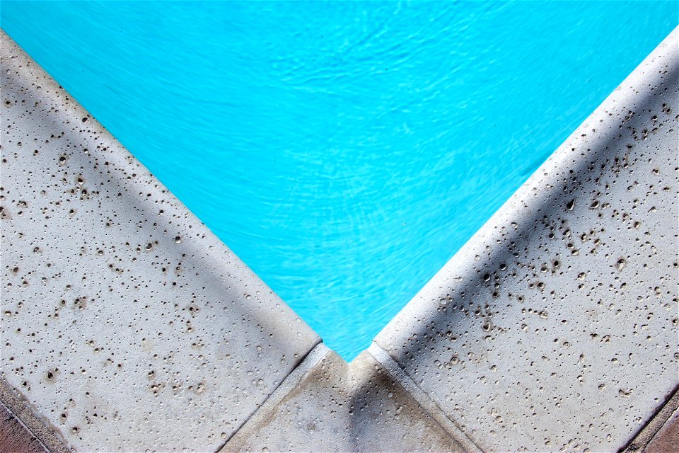 Corner Of Swimming Pool
