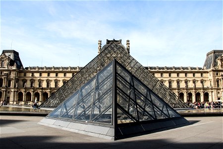 Pyramid Glass Structure photo