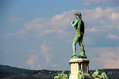 Nude Male Statue photo