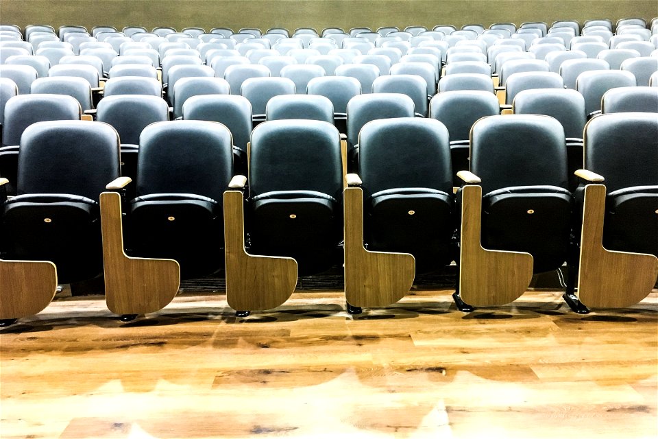 Empty Seats in Auditorium photo