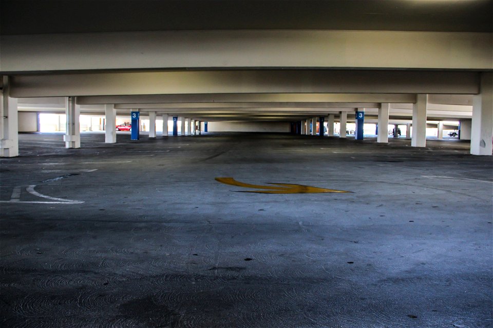 Empty Parking Garage