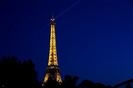 Eiffel Tower at Night photo