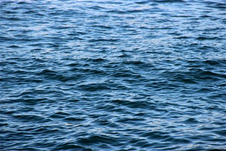 Small Waves in Ocean photo
