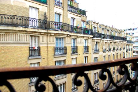 Balconies on Apartment Buildings photo