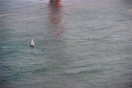 Sail Boat in the Ocean