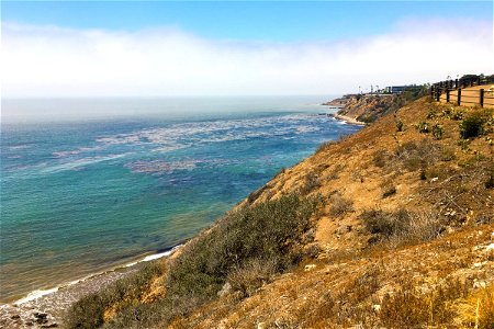 Coastal Cliffs by the Ocean photo