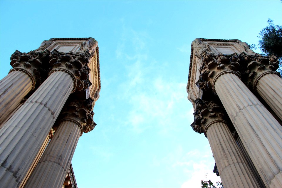 Sets of Tall Pillars photo
