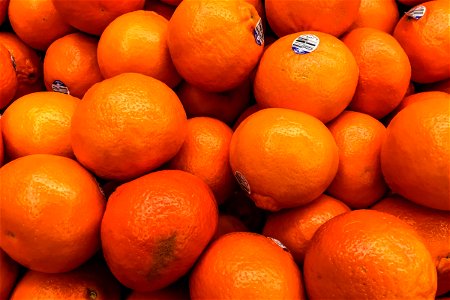 Pile of Oranges for Sale photo