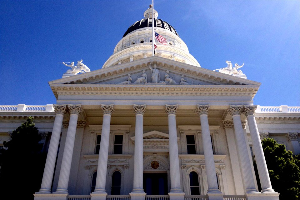 Front of Government Capital Building photo