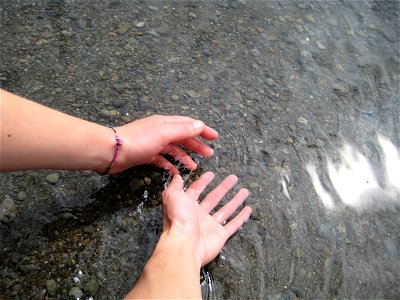 2 Hands in Shallow Water photo