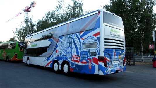 Car Flixbus Setra S513DT (Marcot) - Strasbourg