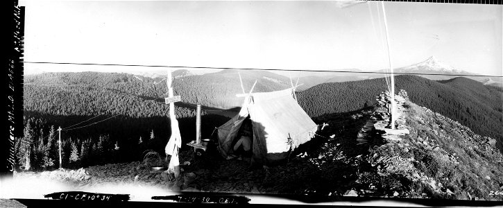 Chinidere Mountain panorama, 1930 photo