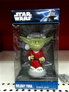Holiday Yoda photo