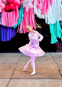 Ballerina On Main Street photo