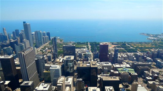 View from Sears Tower photo
