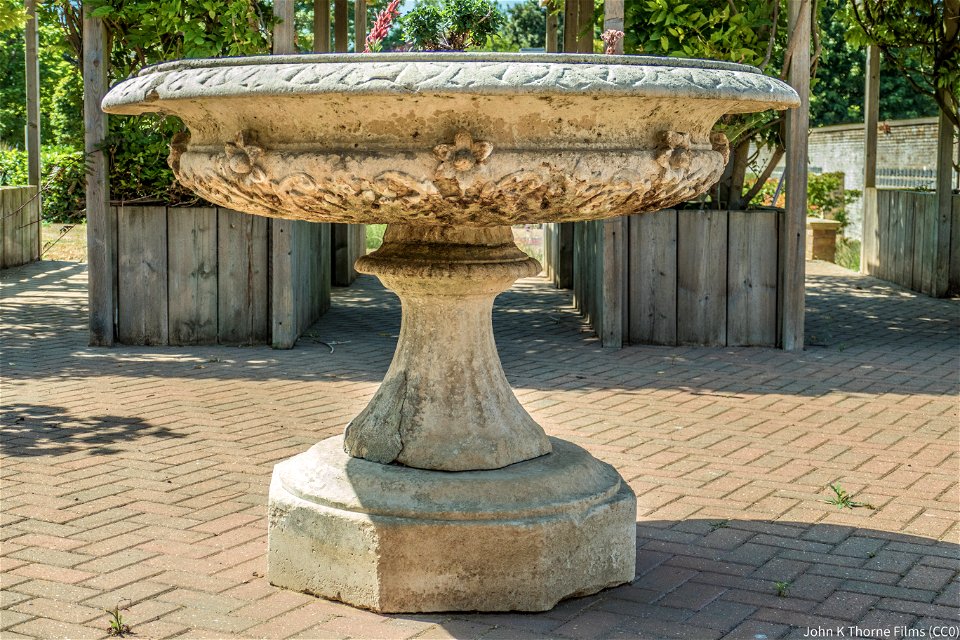 Preston Hall Royal British Legion Village Aylesford. Ornamental planters photo