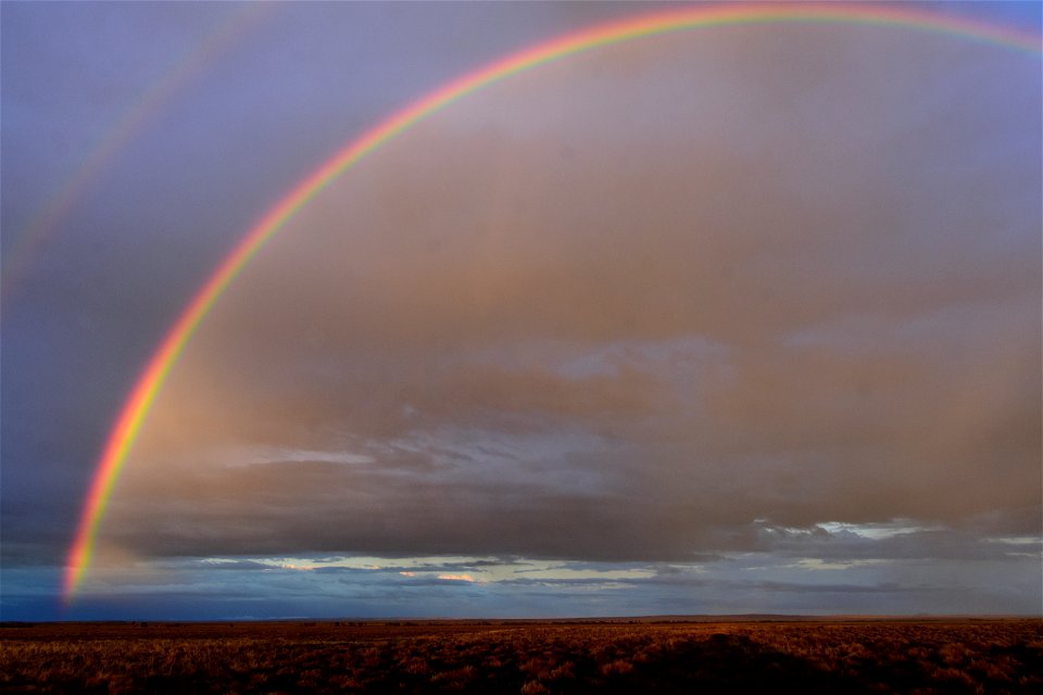 Seedskadee National Wildlife Refuge rainbow photo