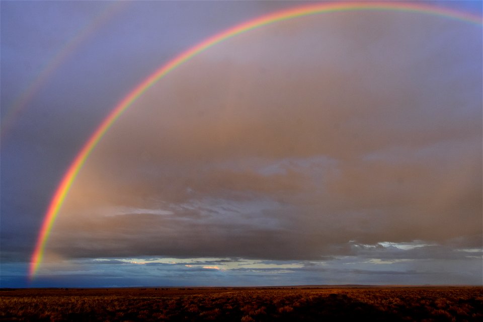 Seedskadee National Wildlife Refuge rainbow