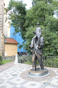 Franz kafka statue photo