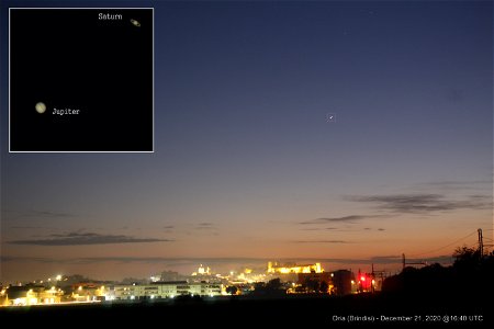 Jupiter and Saturn’s rare Great Conjunction on December 21, 2020 photo