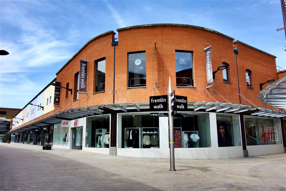 Fremlin Walk Maidstone on a Friday afternoon during COVID Corona normally full of shoppers! #Covid #Corona #FremlinWalk #Maidstone