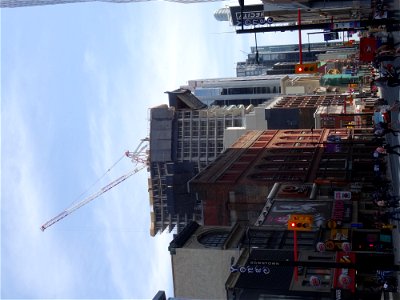 Looking South At The Construction Of Massey Tower At 201 Yonge Street 2017 06 28 -w photo