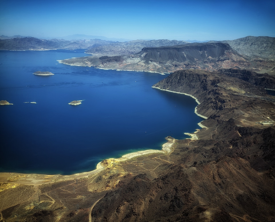 Landscape scenic water