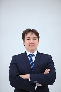 Man in suit photo