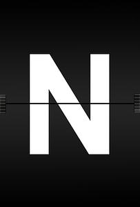 Journal font airport scoreboard
