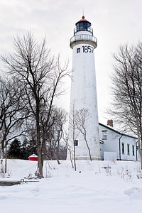 Nautical winter snowy