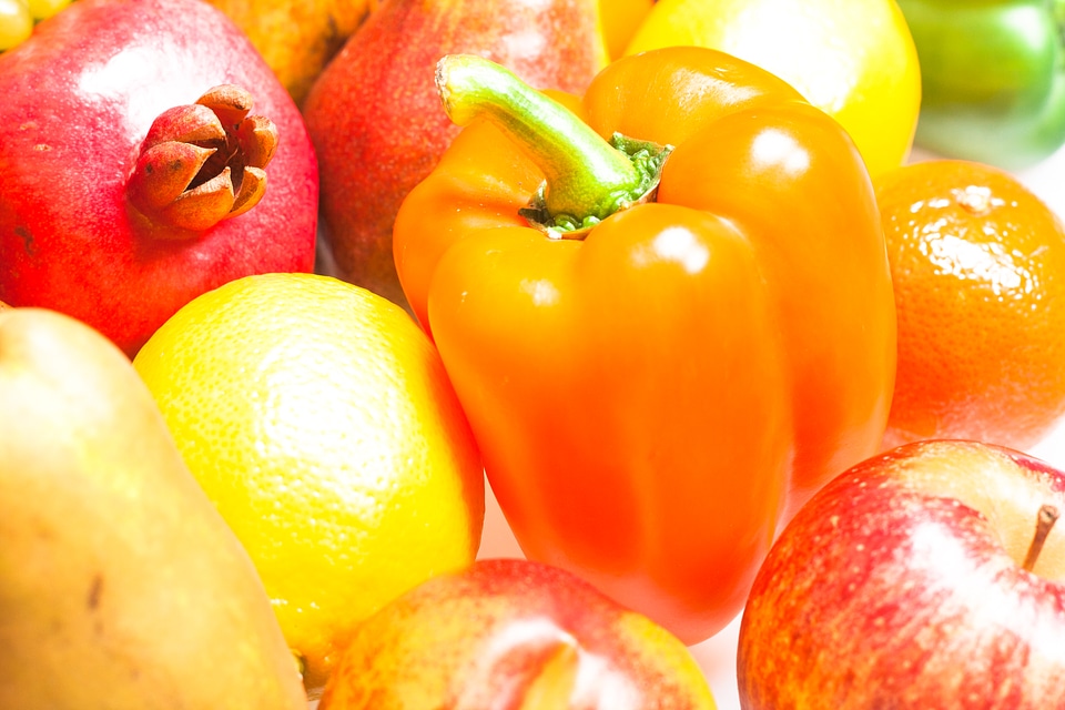 Vegetables and fruits