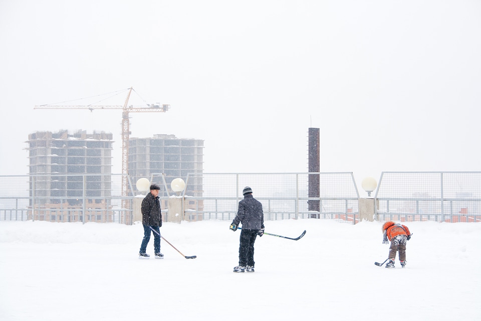 Ice Hockey and Ice Skating photo