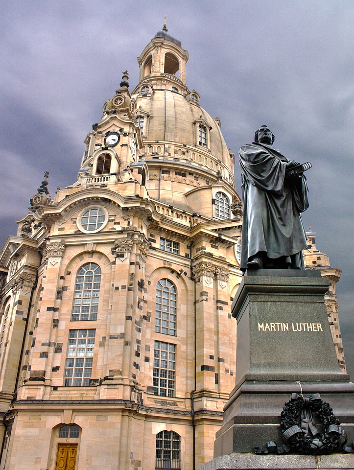 Martin luther building antique