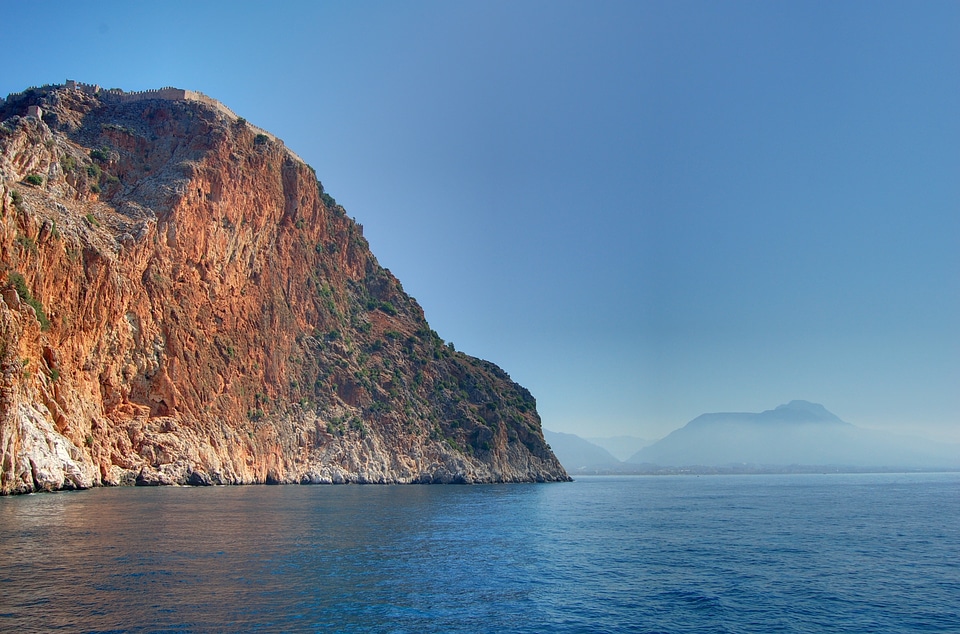 Nature mountain cliff