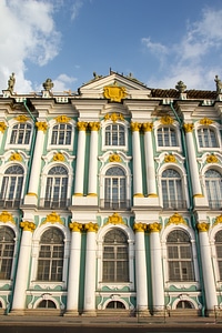 Winter palace in saint petersburg photo