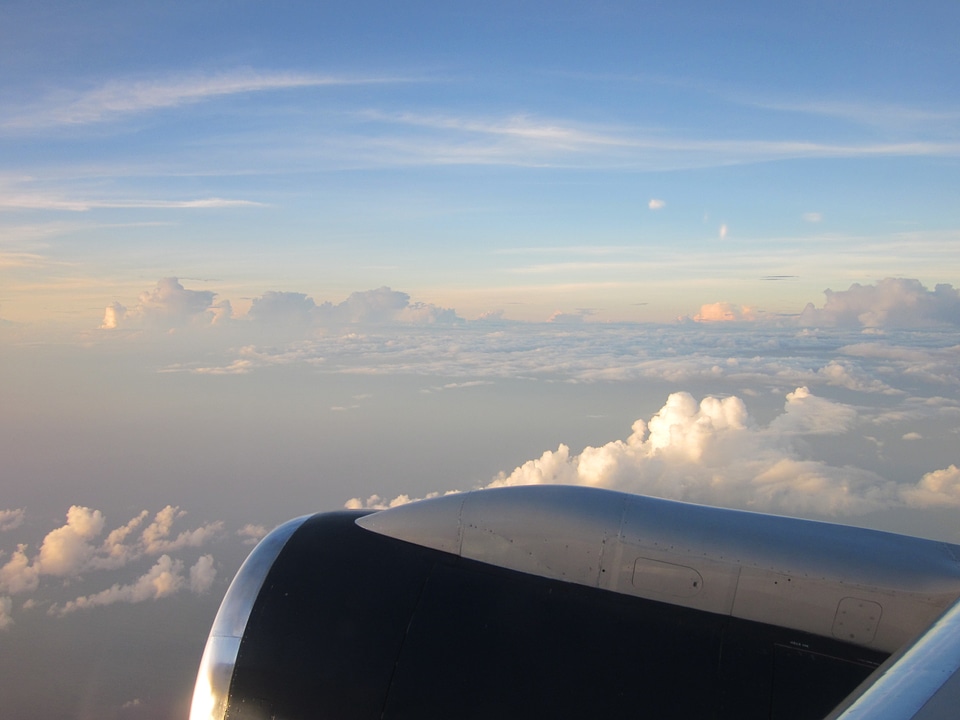 Airplane aircraft fly