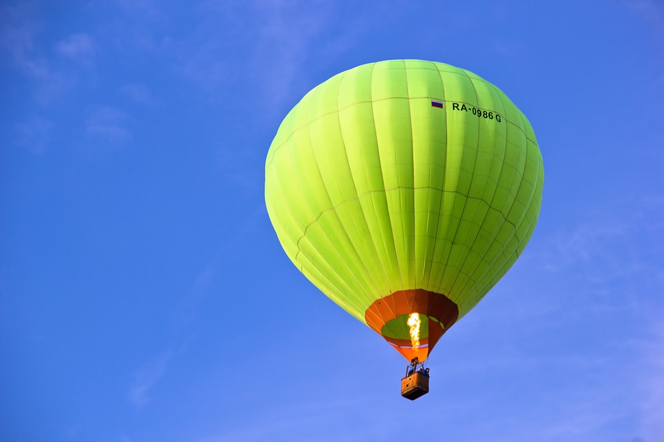 Hot-air balloon photo