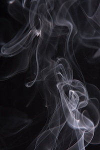 Swirly abstract smoke photo